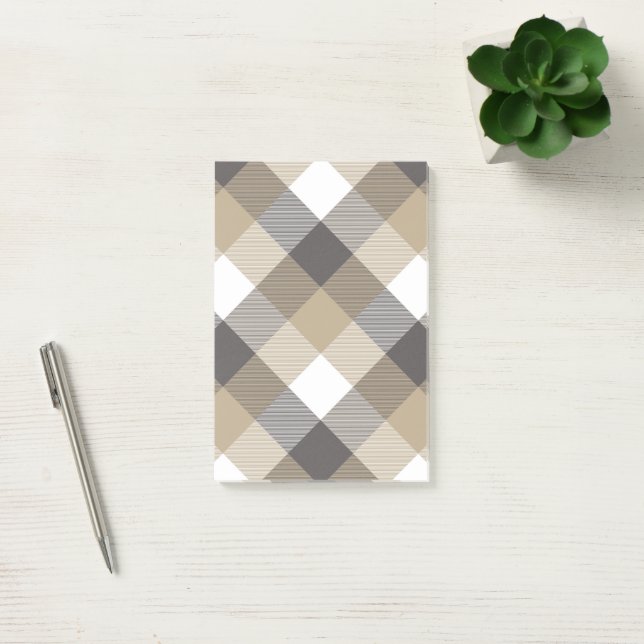 Bloco De Notas Abstração Geométrica Quadrada 2 (Escritótio)