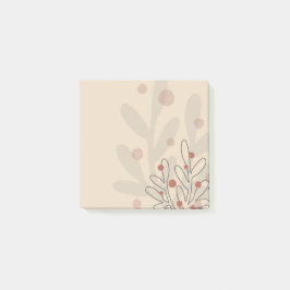 Bloco De Notas Abstract mistletoe xmas holidays design