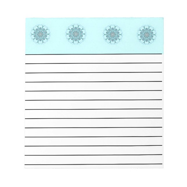 Bloco De Notas Abstrato (Frente)