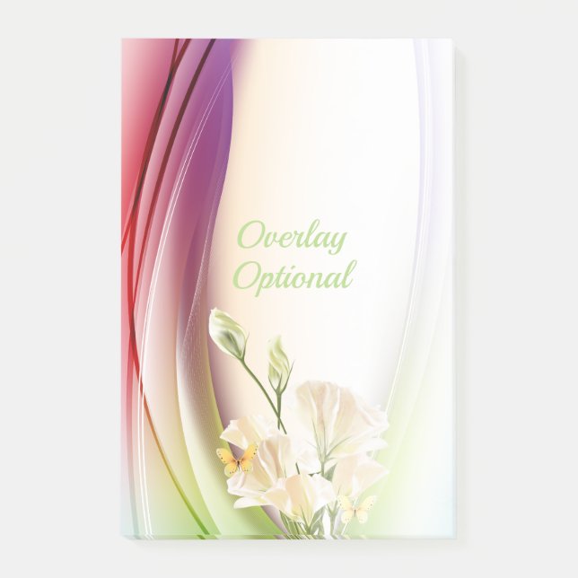 Bloco De Notas Abstrato Art 46.º Opções (Frente)