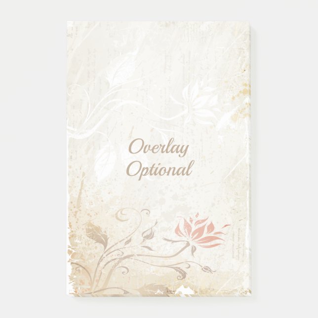 Bloco De Notas Abstrato Art 50 Opções (Frente)