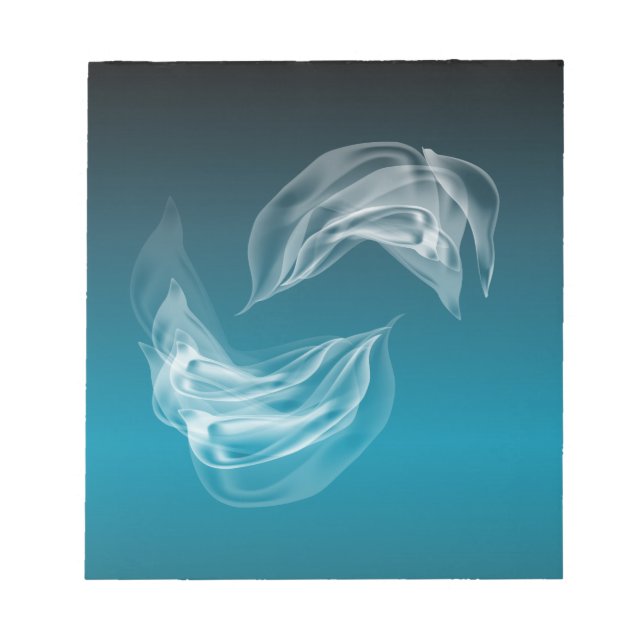 Bloco De Notas Abstrato Dolphins no Play (Frente)