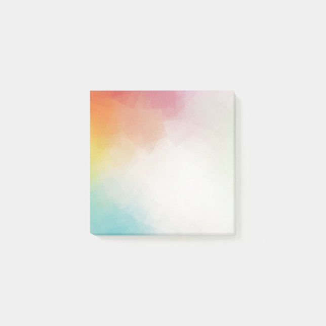 Bloco De Notas Abstrato Elegante vazio (Frente)