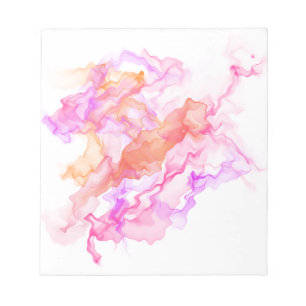 Bloco De Notas Abstrato Fractal Smoke