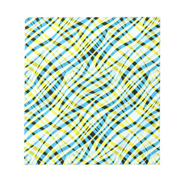 Bloco De Notas Abstrato, geométrico (Frente)