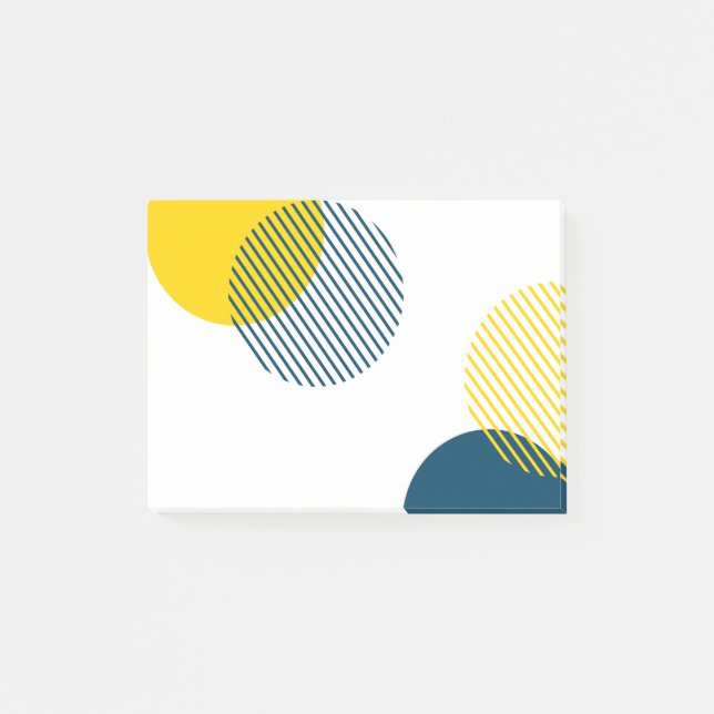 Bloco De Notas Abstrato moderna, simples, mínima, moderna e moder (Frente)