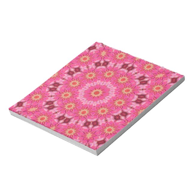 Bloco De Notas abstrato verão por todo o lado (Invertido)