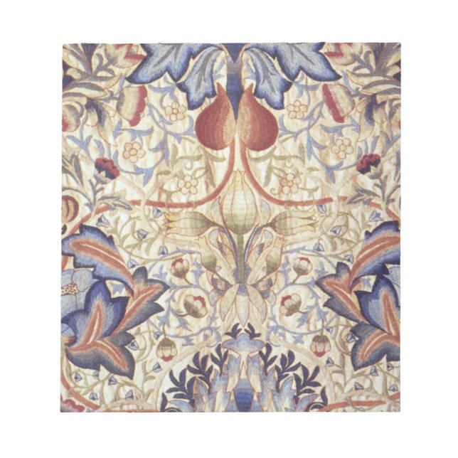 Bloco De Notas Acanthus (por William Morris) (Frente)