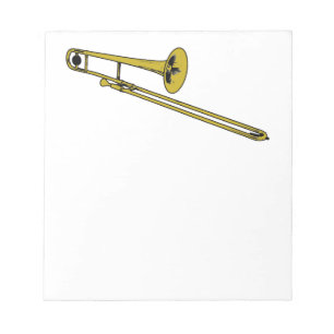 Bloco De Notas Acessórios de Trombone