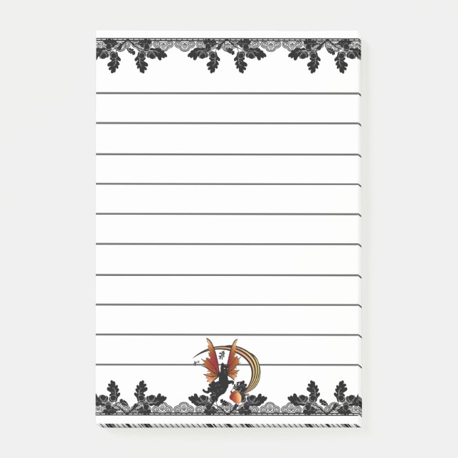 Bloco De Notas Acorn Cósmico (Frente)