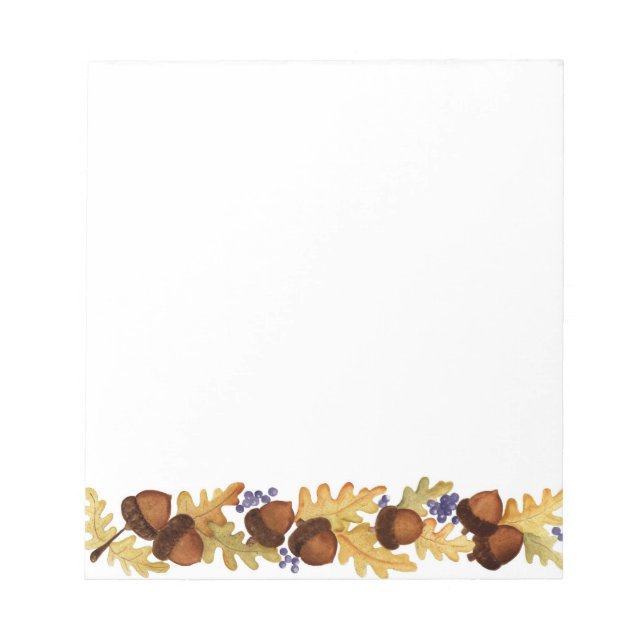 Bloco De Notas Acorn - Notepad (Frente)