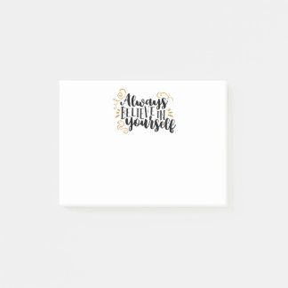 Bloco De Notas Acredite sempre em o senhor mesmo