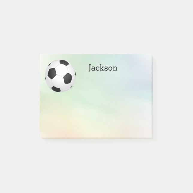 bloco de notas adesivo personalizado de bola de fu (Frente)