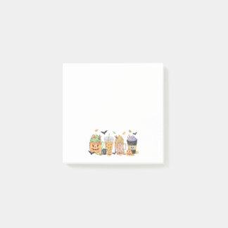 Bloco De Notas Adesivos de abóbora fofos