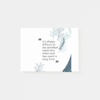 Bloco De Notas Adeus desejos