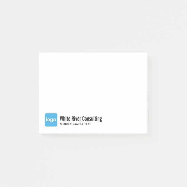 Bloco De Notas Adicionar logotipo (Frente)