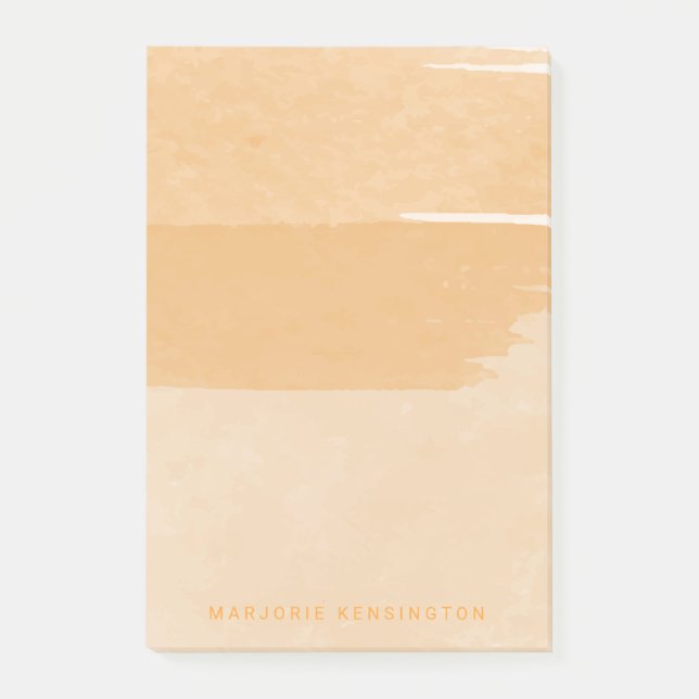 Bloco De Notas ADICIONAR O SEU NOME | Notas das faixas de água (Frente)