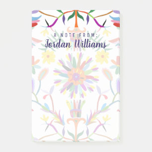 Bloco De Notas Adicionar Seu Nome Modern Otomi Design II