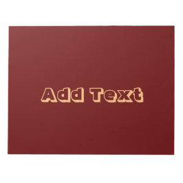 Bloco De Notas Adicionar Texto Impresso Nome de Texto Impresso Ca