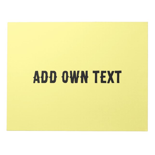 Bloco De Notas Adicionar um Na moda de notebook comercial para te (Frente)