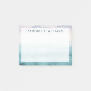 Bloco De Notas Adicione seu nome Boca no Golfo - Aquarela