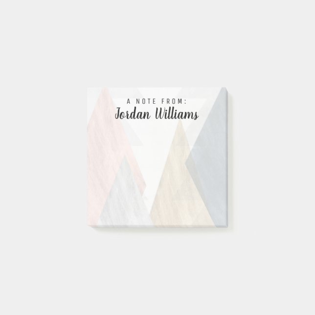 Bloco De Notas Adicione seu nome | Picos II (Frente)