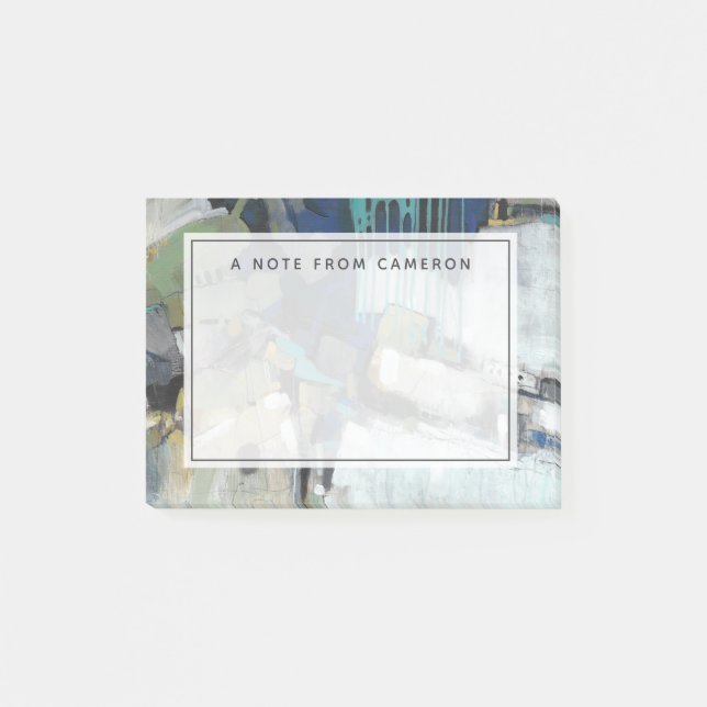 Bloco De Notas Adicione seu nome | Separação (Frente)