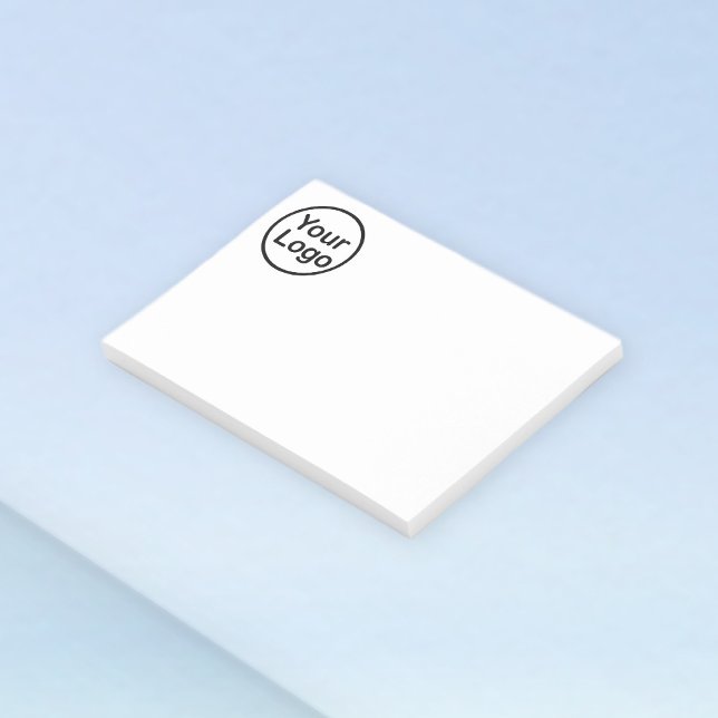 Bloco De Notas Adicione seu próprio logotipo (Criador carregado)