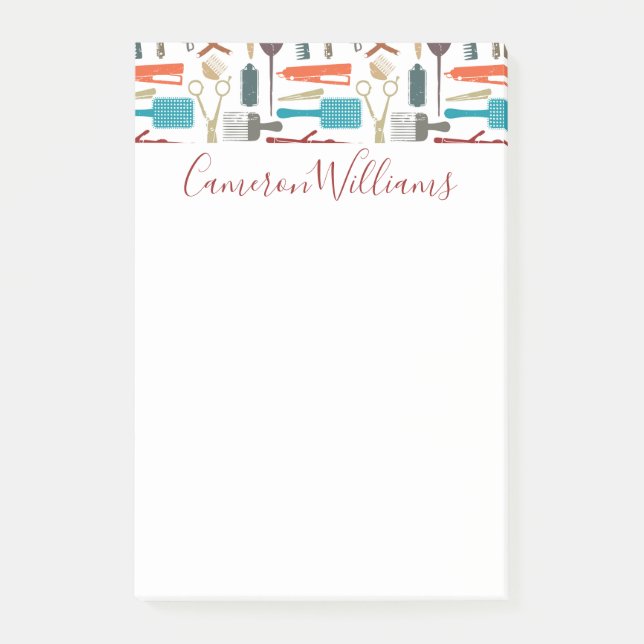 Bloco De Notas Adicione seu teste padrão conhecido dos cuidados (Frente)