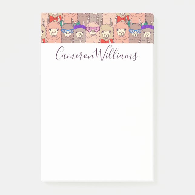 Bloco De Notas Adicione seu teste padrão vestido | na moda (Frente)