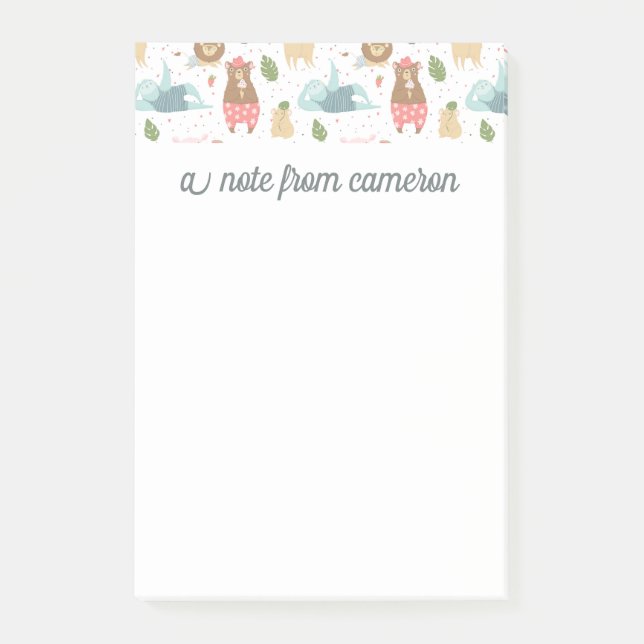 Bloco De Notas Adicione seu testes padrões conhecido da preguiça (Frente)