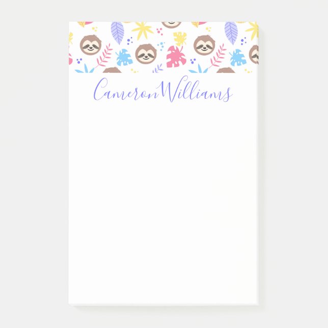 Bloco De Notas Adicione seu testes padrões | tropicais conhecido (Frente)