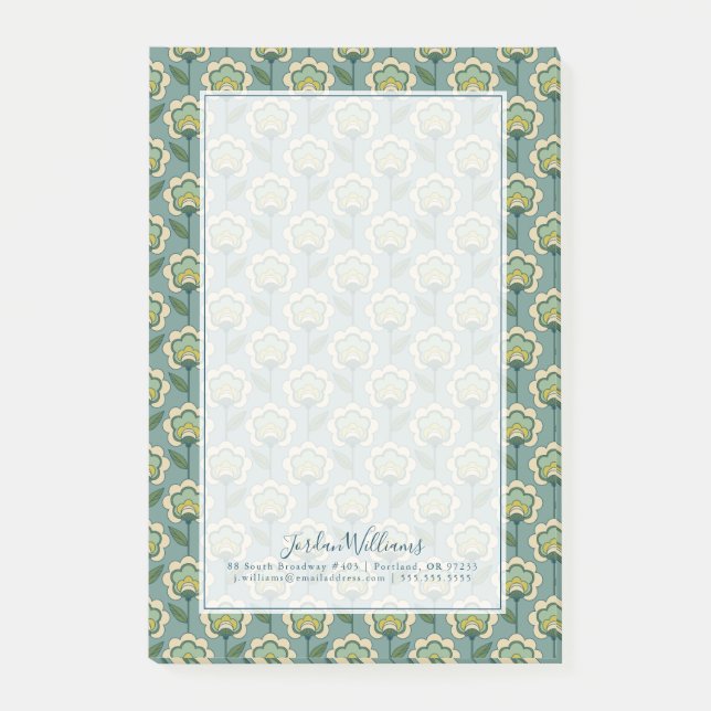 Bloco De Notas Adicione seus cerceta conhecida de | & teste (Frente)