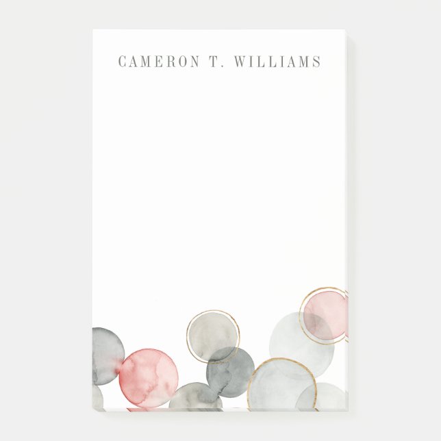 Bloco De Notas Adicione suas esferas douradas | conhecidas (Frente)