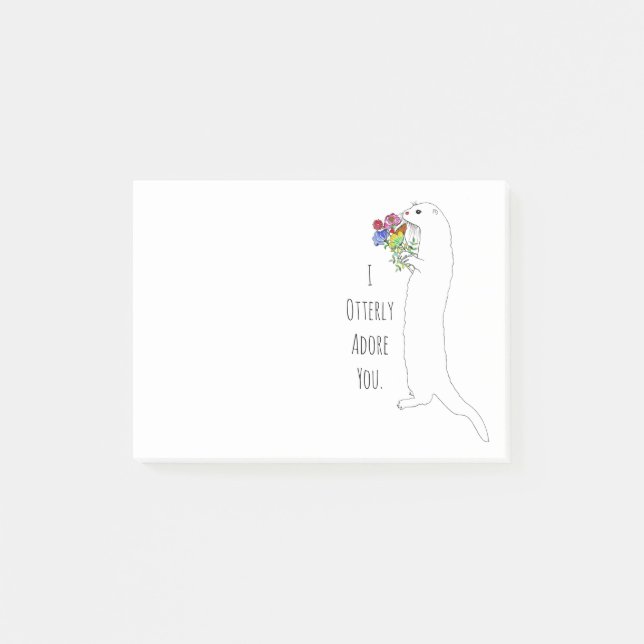 Bloco De Notas Adoro-Te Totalmente (Frente)