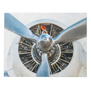 Bloco De Notas Aeronave Douglas DC-3. Hélice