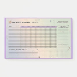 Bloco De Notas Aesthetic Neurodivergent Habit Tracker Brain Dump