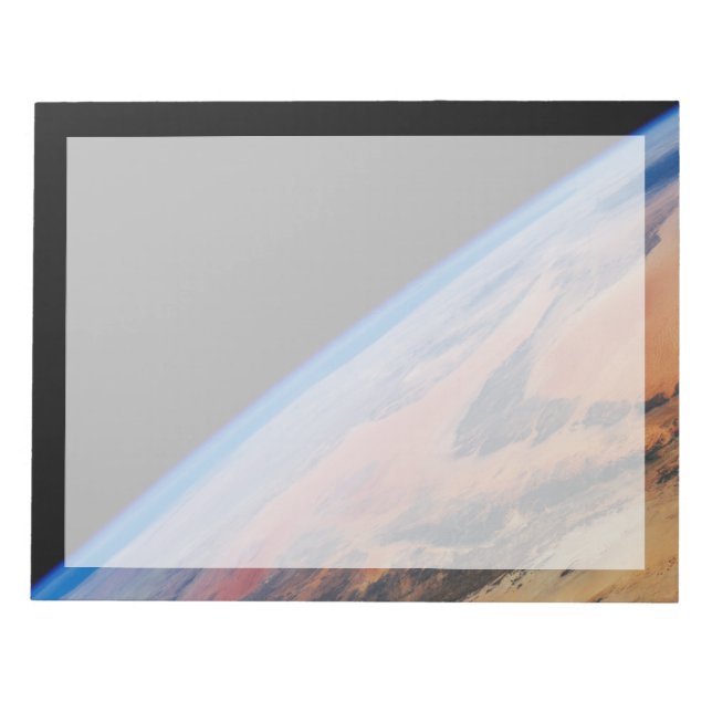 Bloco De Notas África norte E O Vasto Deserto Líbio. (Frente)