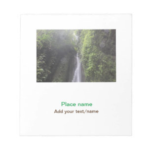 Bloco De Notas água oceano praia foto adicionar nome texto local 