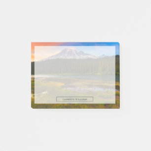 Bloco De Notas Água   Parque Nacional do Mt. Rainier, Washington