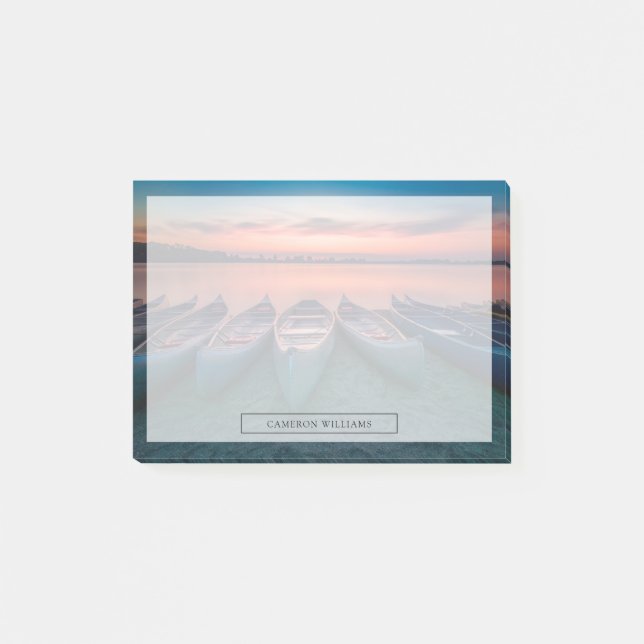 Bloco De Notas Água | Rua Louis Missouri Bay (Frente)