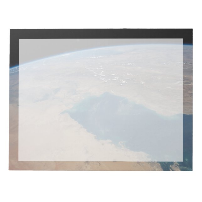 Bloco De Notas Águas Azuis Tropicais Do Golfo Persa. (Frente)