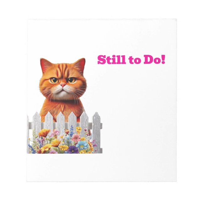 Bloco De Notas Ainda por fazer - Lembrete (Frente)