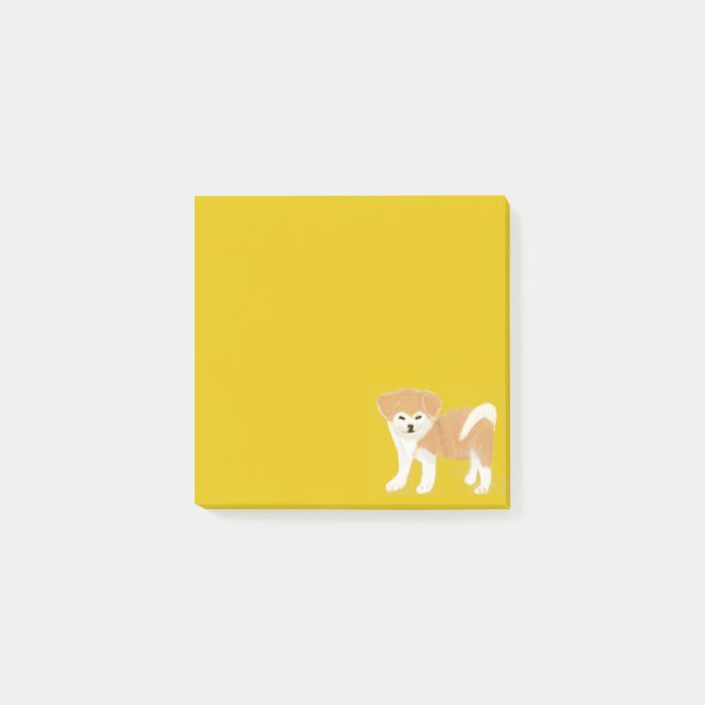 Bloco De Notas Akita inu (Frente)