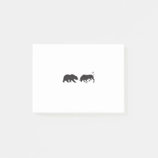 Bloco De Notas Aktien Bear Bull Börse