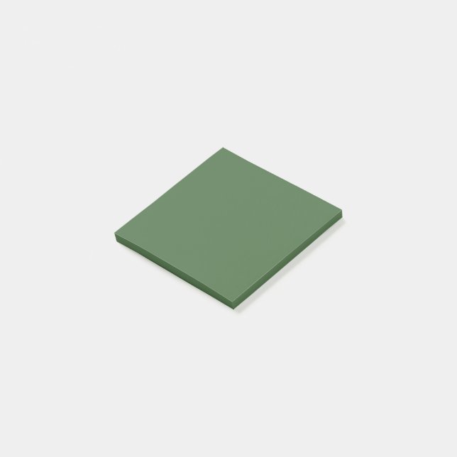 Bloco De Notas Alcachofra verde (cor sólida)  (Inclinado)