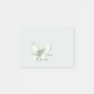 Bloco De Notas Alegria Borboleta de Menta