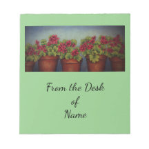 Alemães vermelhos em potes de argila