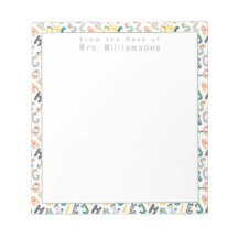 Alfabeto Dinossauro Bonito - Da Mesa do Professor