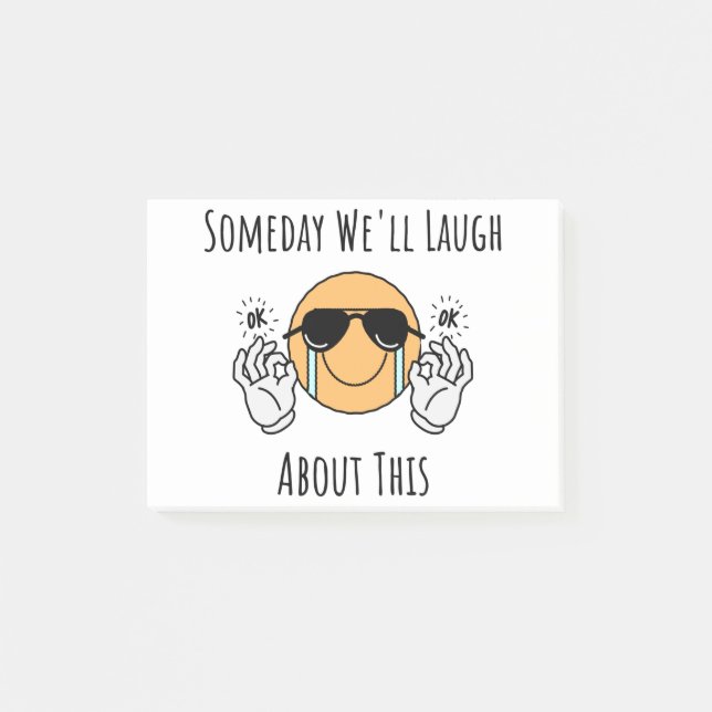 Bloco De Notas Algum Dia Bem Ria Sobre Isso (Frente)